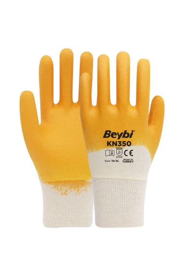 Beybi KN350 Pamuk Nitril Eldiven 6 Adet